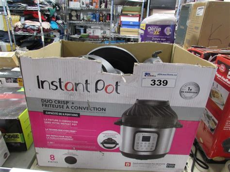 INSTANT POT DUO CRISP + AIR FRYER - Able Auctions