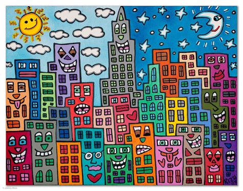 James Rizzi: A Colorful Tribute to City Life