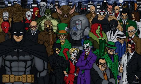 Batman and the Rogues Gallery by Lwiis64 on DeviantArt