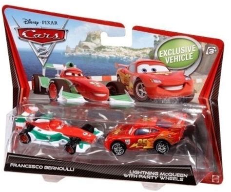 Disney Pixar Cars Lightning Mcqueen Francesco Bernoulli 155 Diecast ...