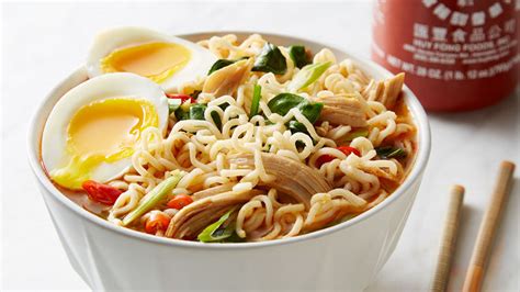 Easy Spicy Chicken Ramen Noodle Soup Recipe - Tablespoon.com