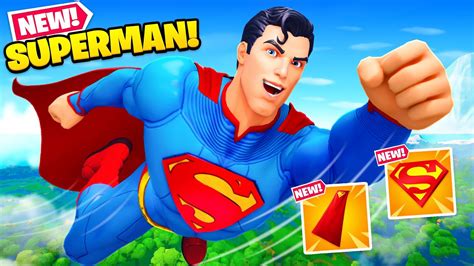 SUPERMAN *UNLOCKED* in Fortnite! (Challenges Complete) - YouTube