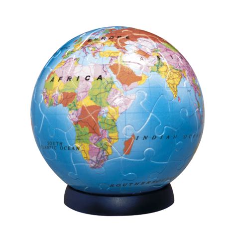 3D Globe Jigsaw Puzzle - Museums Wellington