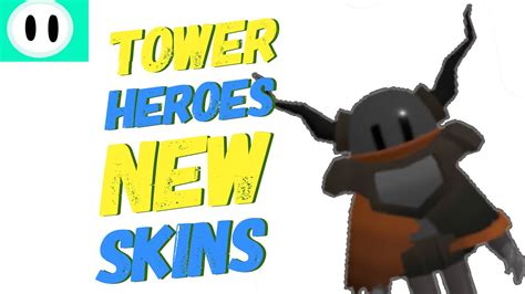 New Skins Showcase | Tower Heroes | Roblox - YouTube