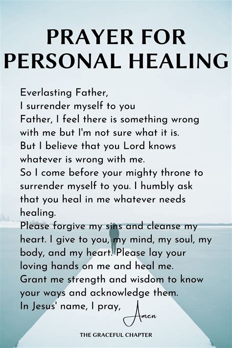 20 Short Prayers For Healing - The Graceful Chapter