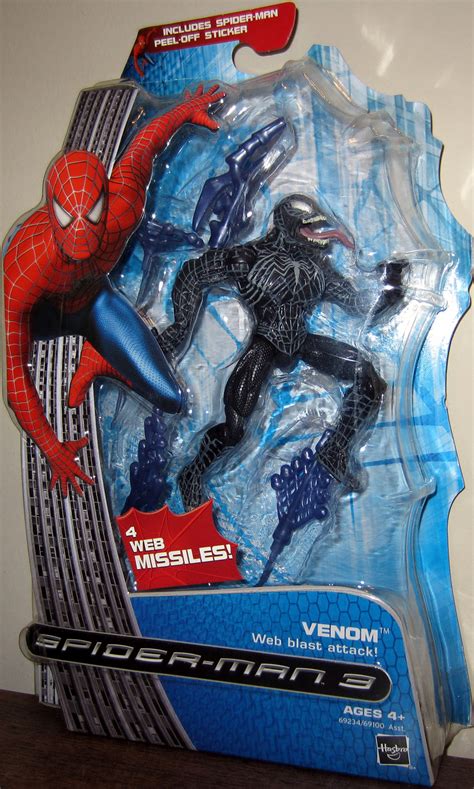 Venom Web Blast Attack Spider-Man 3 action figure