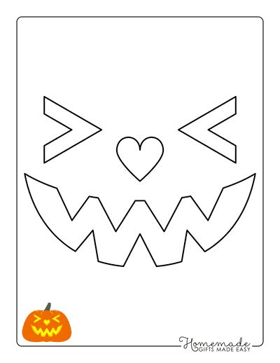 Free Printable Pumpkin Carving Stencils & Templates for Halloween