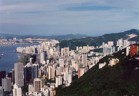 Asisbiz Hong Kong The Peak Victoria Peak Panoramic views 1988 05