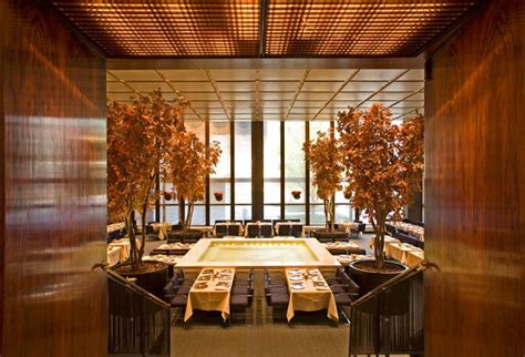 DAILY INSPIRATION: THE FOUR SEASONS RESTAURANT NEW YORK - Jason Mowen