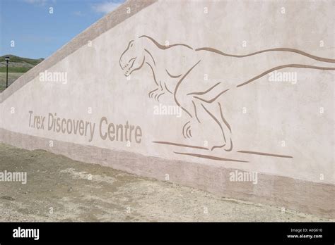 T Rex Center Eastend Saskatchewan Stock Photo - Alamy