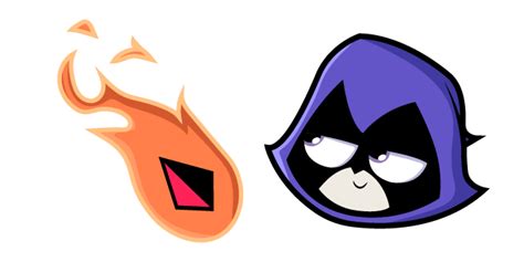 Teen Titans Go Raven cursor – Custom Cursor