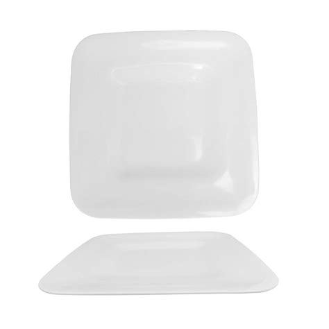 Essential Home Melamine Square Salad Plate – White | Shop Your Way: Online Shopping & Earn ...