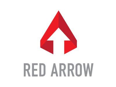 Red Arrow | Typographic logo design, Branding design logo, Graphic design logo