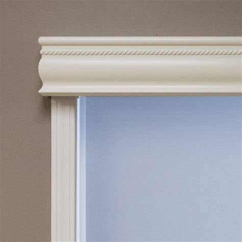 Blinds.com Wood Cornice | Blinds.com | Wood cornice, Wood valances for windows, Wood valance