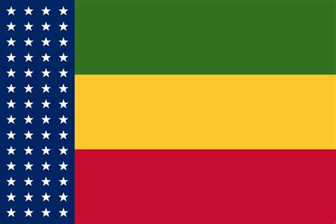 Flag for the United States of Africa : r/vexillology