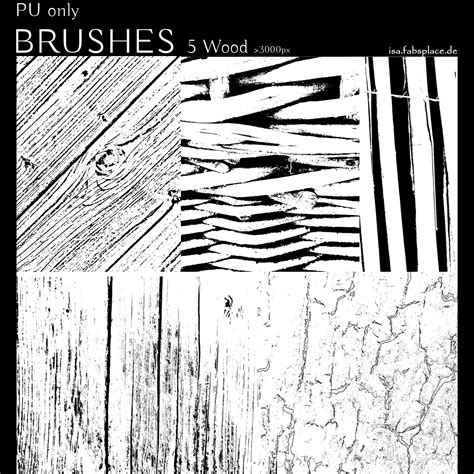 Photoshop Brushes - Wood Textures by IsaaaHa on DeviantArt