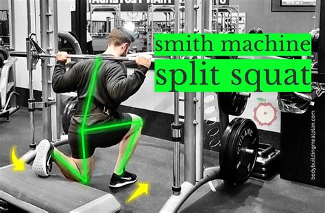 How to Smith Machine Split Squat For Quads & Glutes