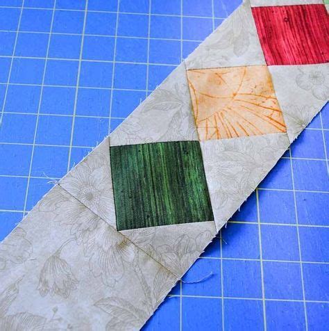 Essential steps for sewing borders with setting triangles | Quilt boarders, Quilting designs ...