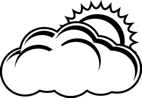 Free vector graphic: Cloud, Sun, Overcast, Nature - Free Image on Pixabay - 47591