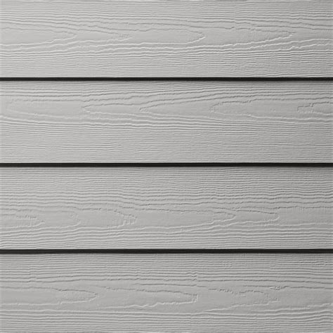 James Hardie 8.25-in x 144-in ColorPlus-HZ5 HardiePlank Pearl Gray Cedarmill Fiber Cement Lap ...