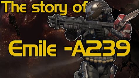 The story of Emile-A239 [Halo: Reach] - YouTube