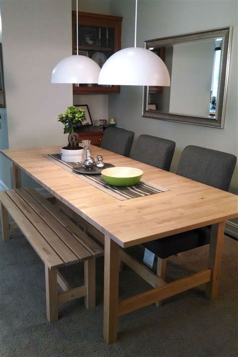 ikea long narrow table kitchen - Recherche Google | Ikea dining table, Ikea dining room, Ikea dining