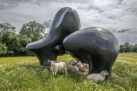 Henry Moore bronze sculpture "Sheep Piece 1971-1972" by brian17302 | ePHOTOzine