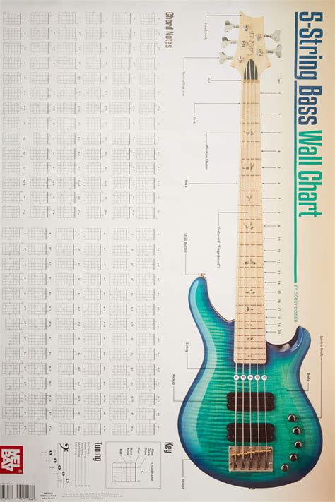 Bass Guitar Scales Wall Charts - Bass Player Center