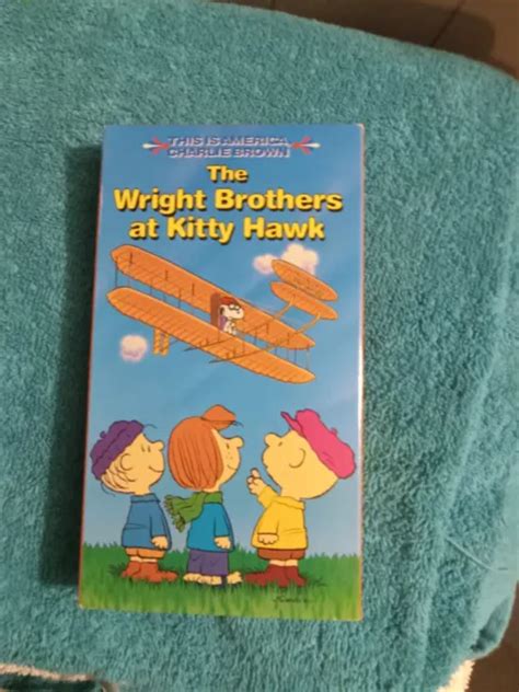 THIS IS AMERICA, Charlie Brown V. 2 - The Wright Brothers at Kitty Hawk (VHS,... $1.00 - PicClick