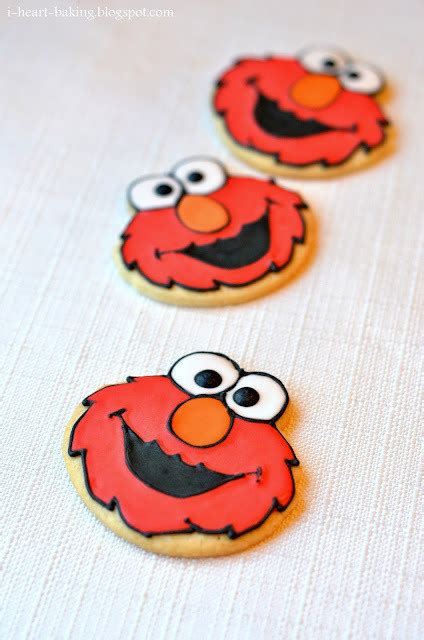 Elmo Cookies · How To Decorate A Character Cookie · Cooking, Baking ...