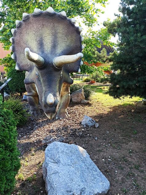 Dinosaur Park, Natural History Museum, Svilajnac, Serbia Stock Photo - Image of serbia ...