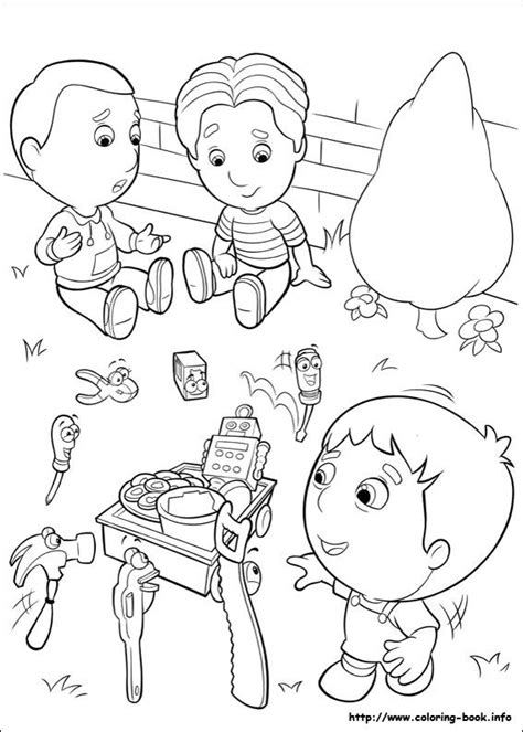 Handy Manny Coloring page | Coloring for kids, Handy manny, Coloring pages