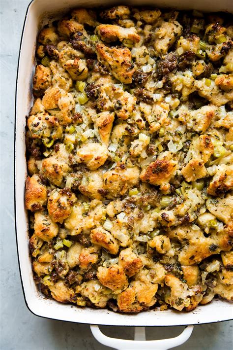 Classic Sausage Stuffing | The Modern Proper