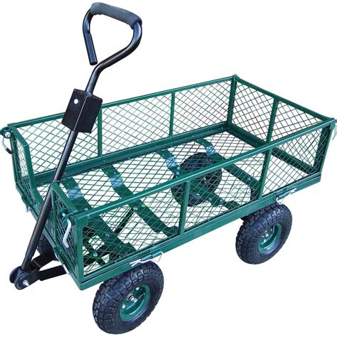 Oakland Living Utility Metal Garden Cart & Reviews | Wayfair.ca