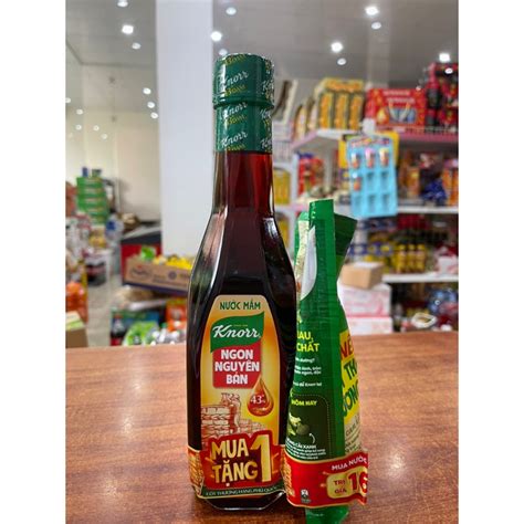 Nước mắm Knorr vị ngon nguyên bản 500ml tặng thêm gói hạt nêm 150g | Shopee Việt Nam