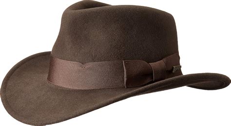 Indiana Jones Men's Indy Outback Hat - Brown - XL : Amazon.co.uk: Fashion