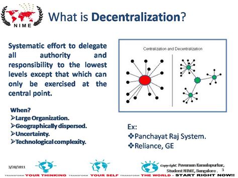 Decentralization and Span of Management