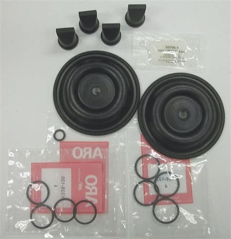 ARO, Fluid End Repair Kit, Air Operated Double Diaphragm Pump, Diaphragm Pump Repair Kit ...