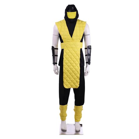 Mortal Kombat X Scorpion Costume Sub-Zero Cosplay - AllCosplay.com