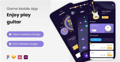 Game Mobile App, Graphic Templates - Envato Elements