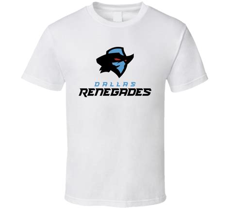 Dallas Renegades Xfl Team Logo Football Fan T Shirt