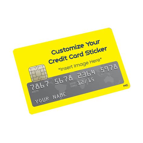 Customize Your Credit Card Sticker – MADD