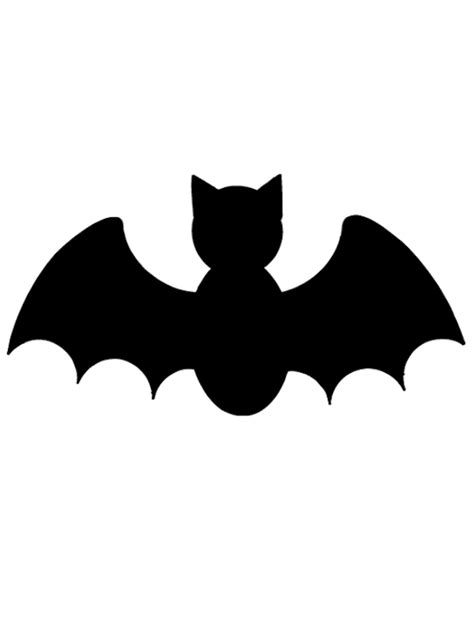 Simple Bat Stencil