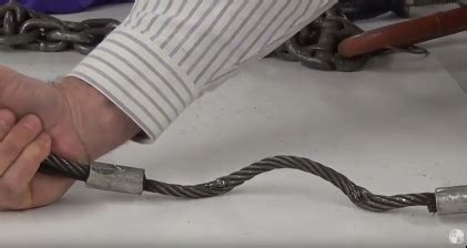 Wire Rope Sling Inspection [Video]