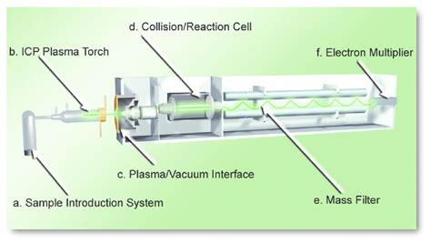 Inductively coupled plasma mass spectrometer | Download Scientific Diagram