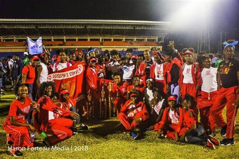 Intercol 2018 champions GBSS and SJCG celebrate | NOW Grenada