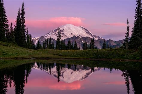 Download Nature Mount Rainier 4k Ultra HD Wallpaper