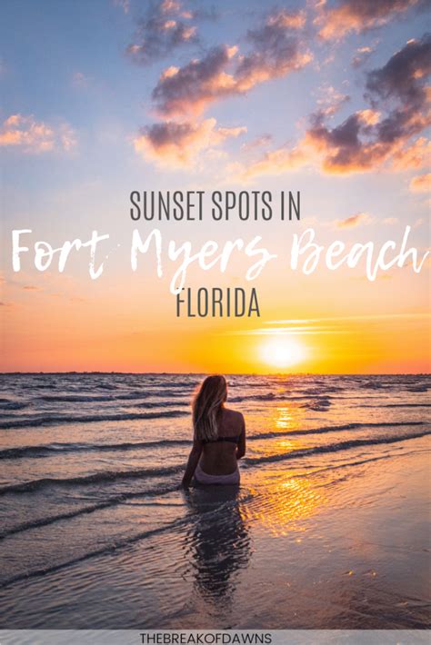 The Best Sunset Spots in Fort Myers Beach - The Break of Dawns