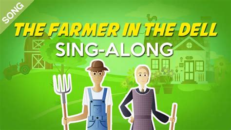 The Farmer in the Dell Song Karaoke Printable Score PDF