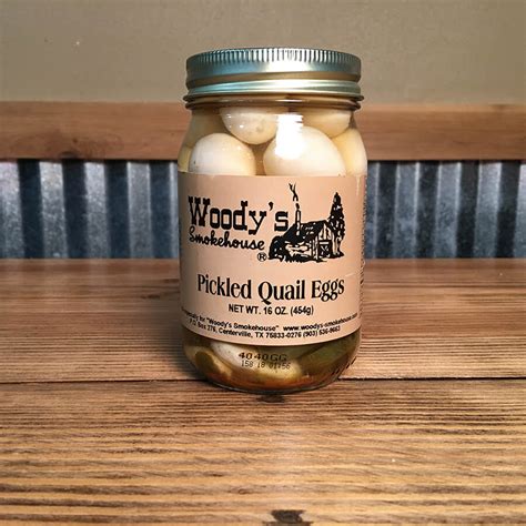 Pickled Quail Eggs - Woody's Smokehouse